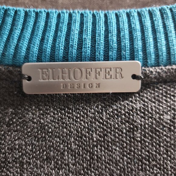 Ellhoffer Brand Galactic Night Owl Cropped Cardigan - Picture 5 of 5